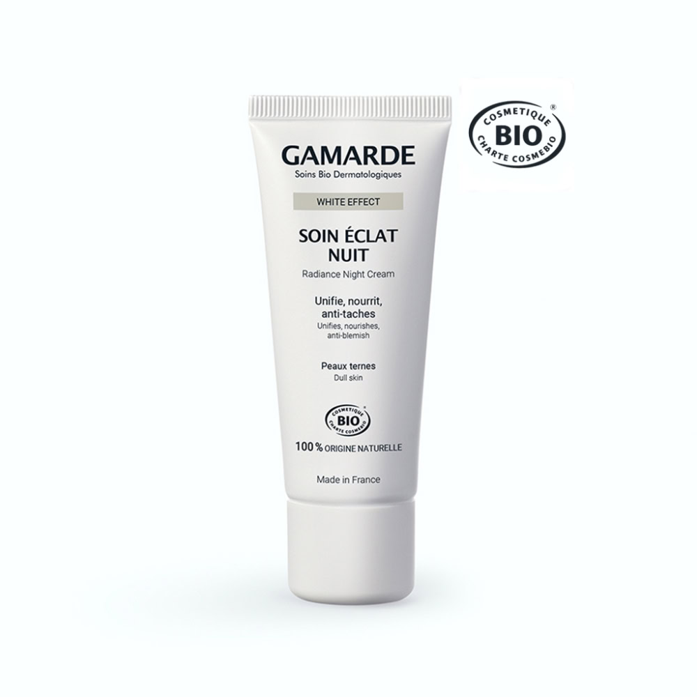 Gamarde white effect soin eclat nuit bio 40ml