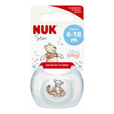 NUK Sucette Star Tigre 6-18m