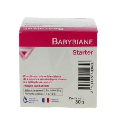 Pileje babybiane starter 30 sachets