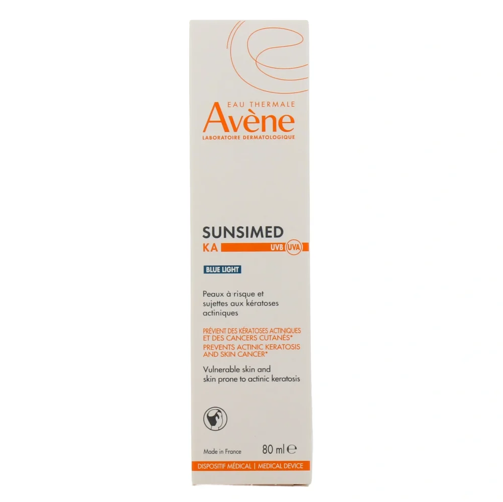 Avene sunsimed ka uvb uva blue light protection solaire 80ml