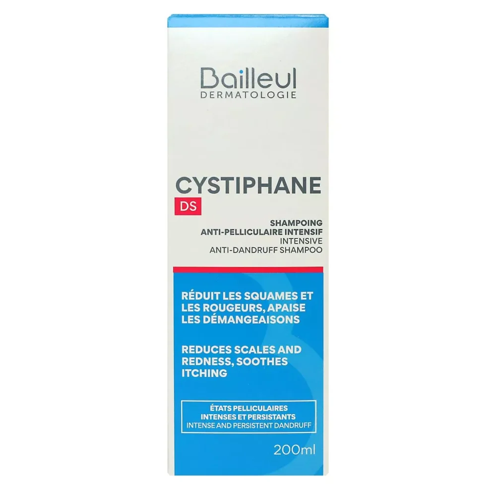 Cystiphane ds shampooing anti-pelliculaire intensif 200ml