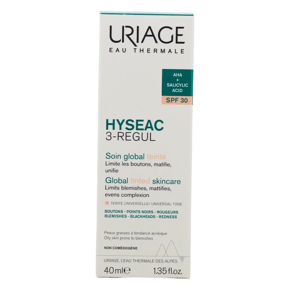 Uriage hyseac 3 regul soin global teinté spf30 40ml