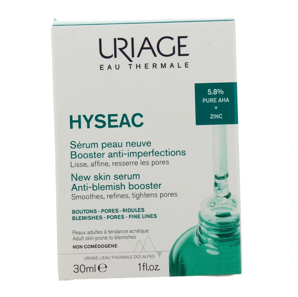 Uriage hyseac sérum peau neuve booster anti-imperfections 30ml