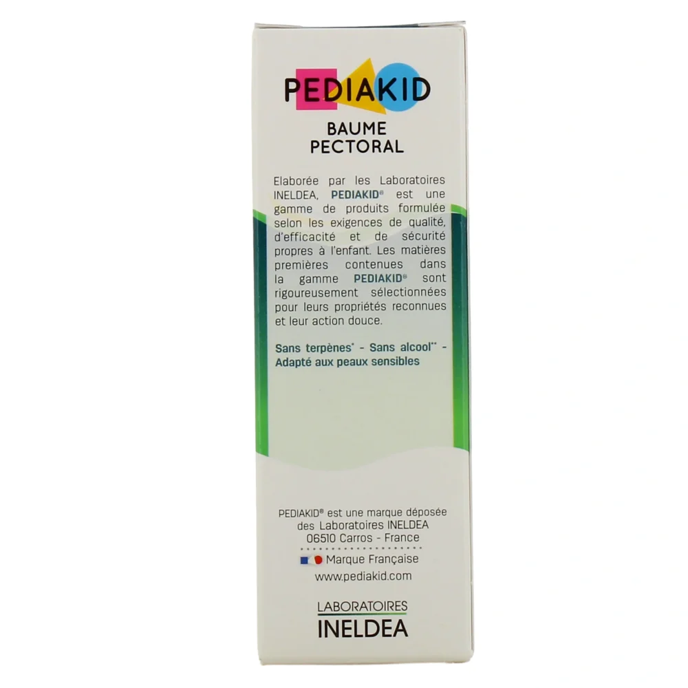 Pediakid baume pectoral bébé 40ml