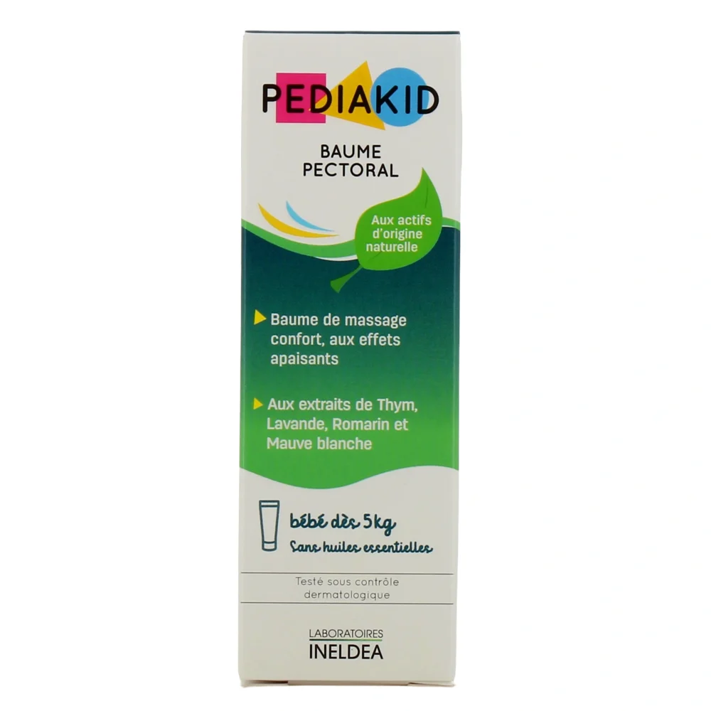 Pediakid baume pectoral bébé 40ml