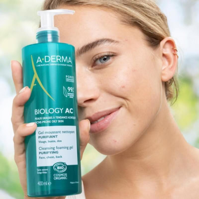 A-derma biology ac gel moussant purifiant 400ml