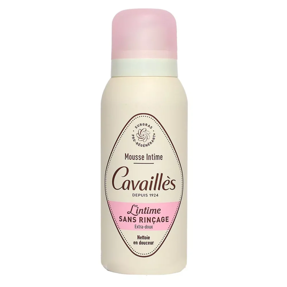 Roge cavailles mousse intime sans rincage extra doux