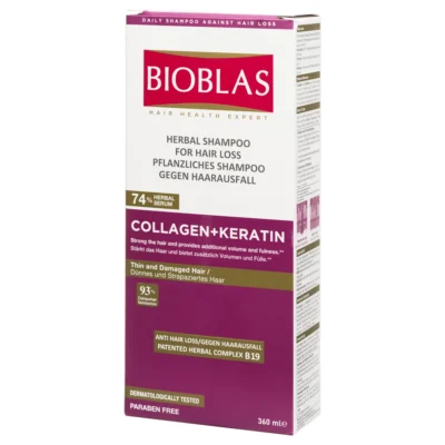 Bioblas Shampoing Collagen + Keratin 360ml