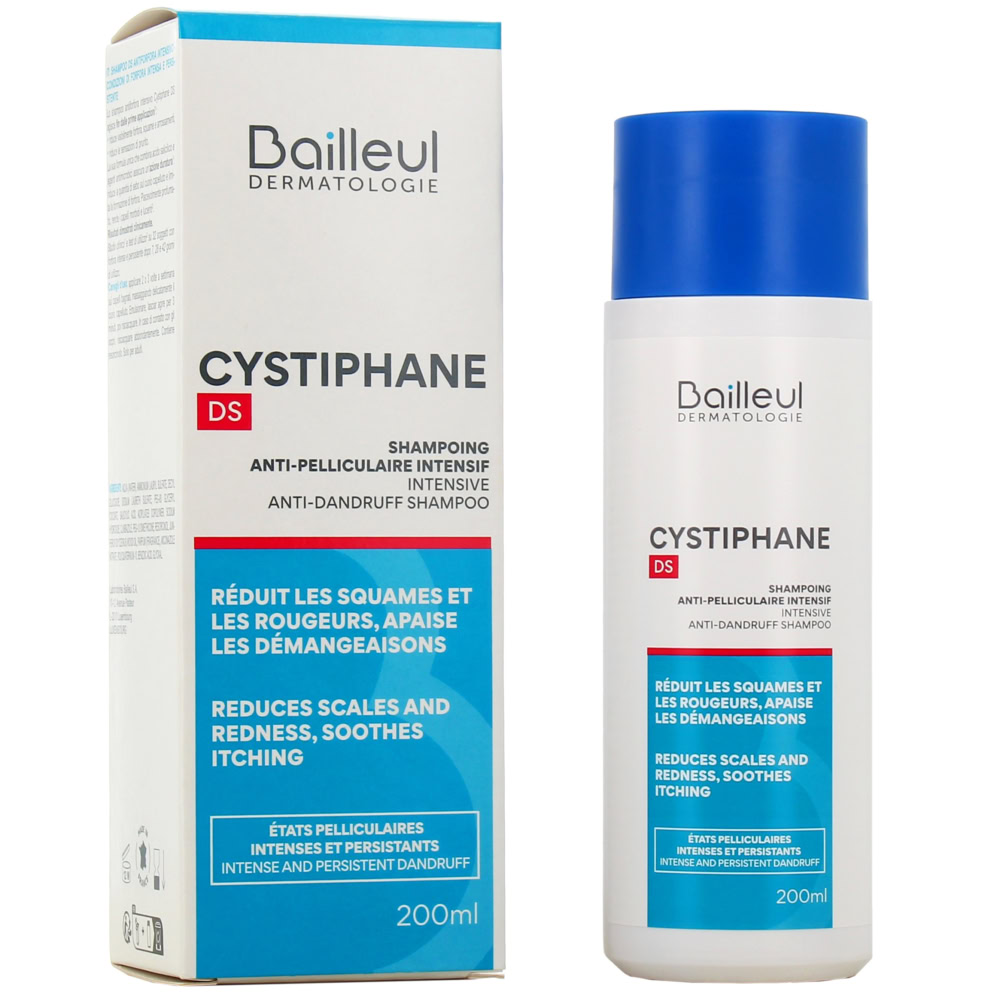 Cystiphane ds shampooing anti-pelliculaire intensif 200ml