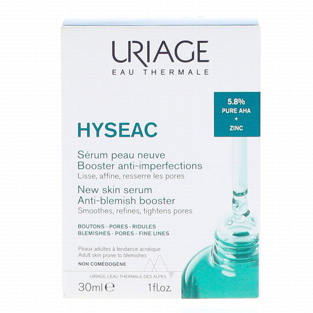 Uriage hyseac sérum peau neuve booster anti-imperfections 30ml