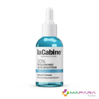 La Cabine Monoactives 20% Hyaluronic Acid Sérum Crème 30ml