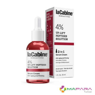 La Cabine Monoactives 4% Up-Lift Peptides Sérum Crème 30ml