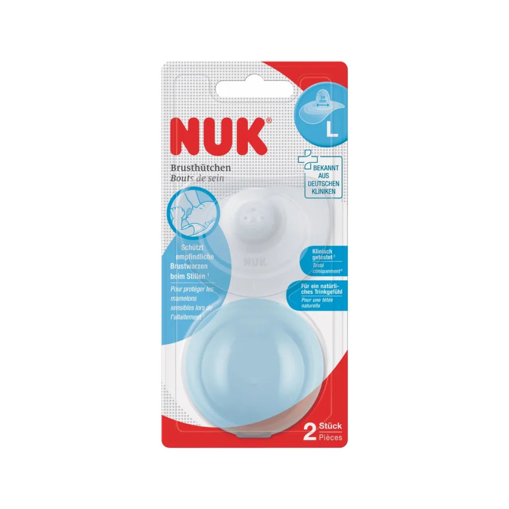 Nuk proteges mamelons 2 pieces taille l