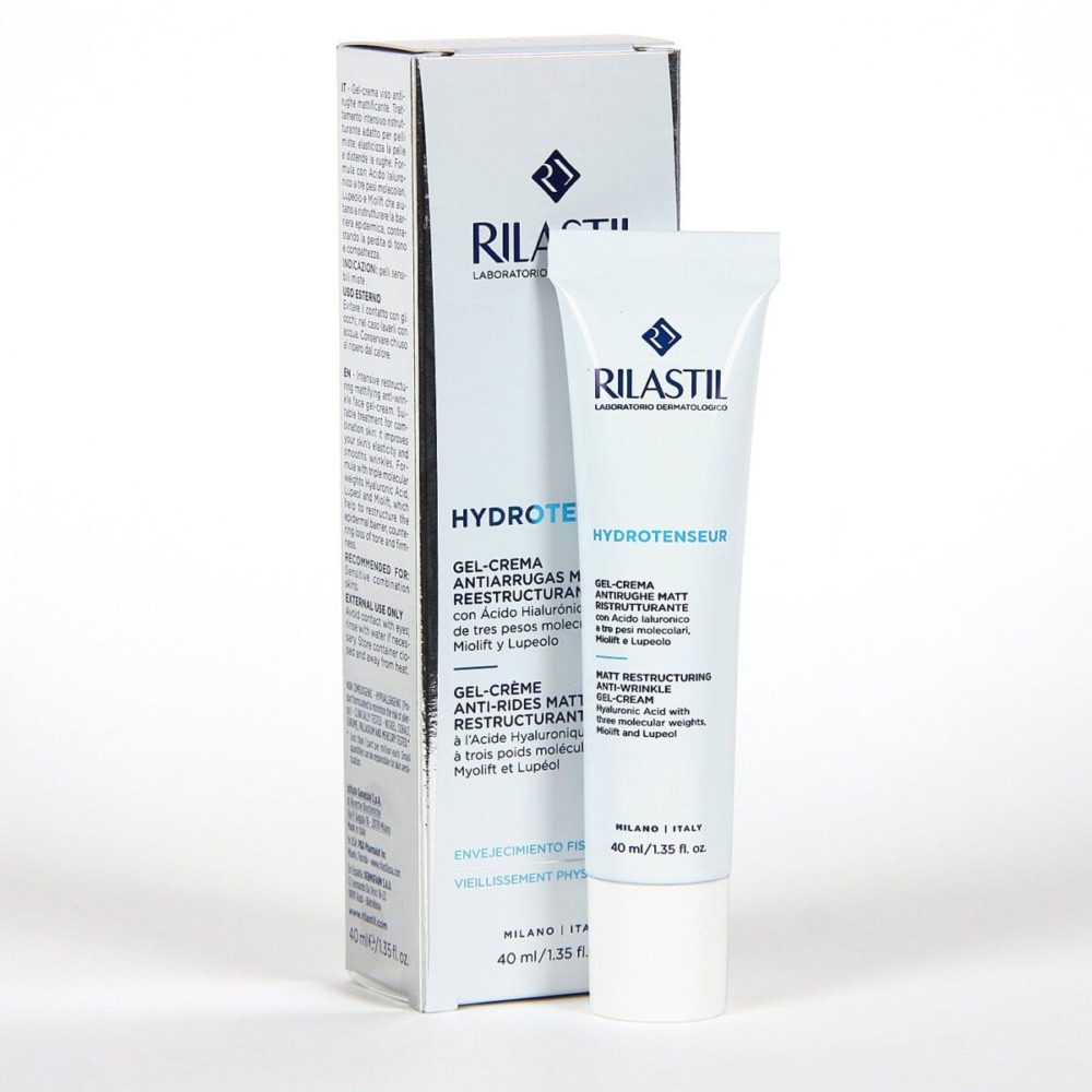 Rilastil hydrotenseur gel crème anti rides restructurant 40ml