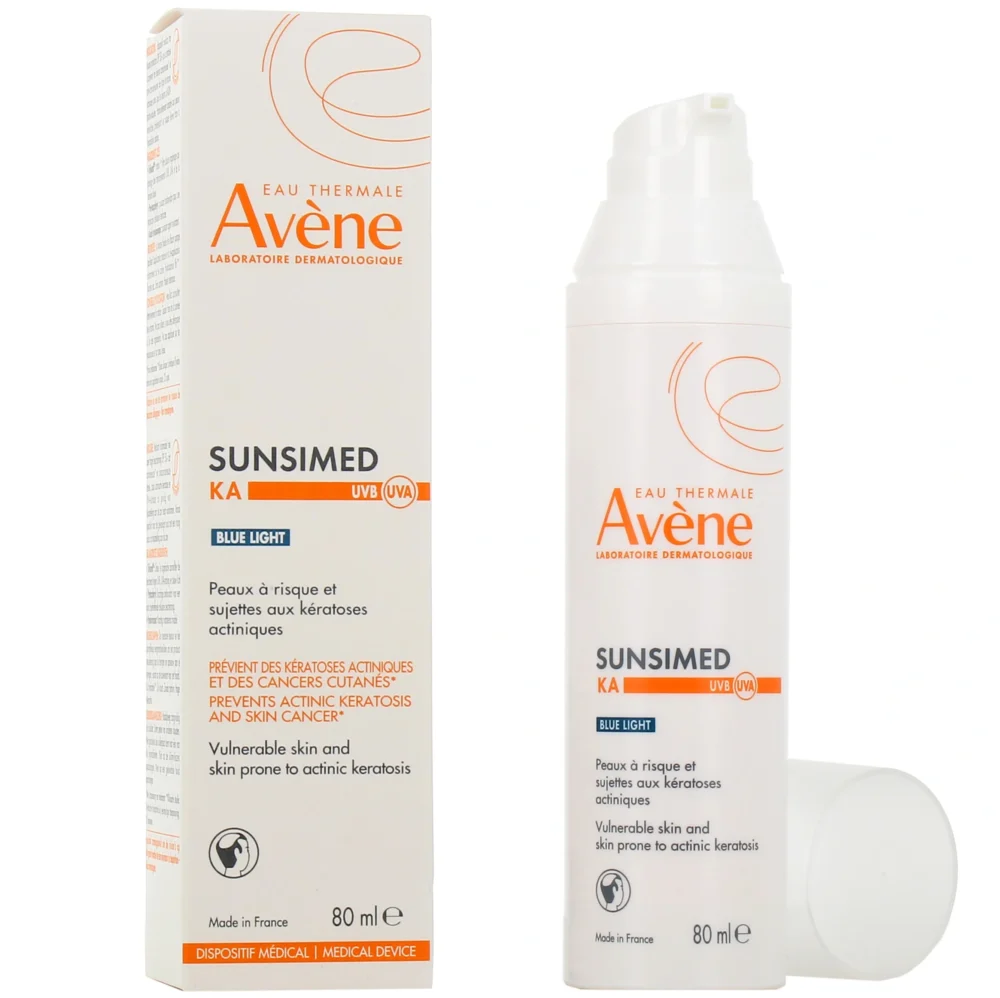 Avene sunsimed ka uvb uva blue light protection solaire 80ml