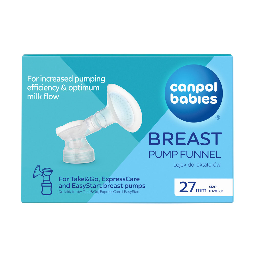 Canpol entonnoir pour tire-lait avec bord elastique 27mm