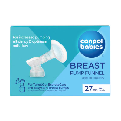 Canpol Entonnoir pour Tire-Lait avec Bord Elastique 27mm