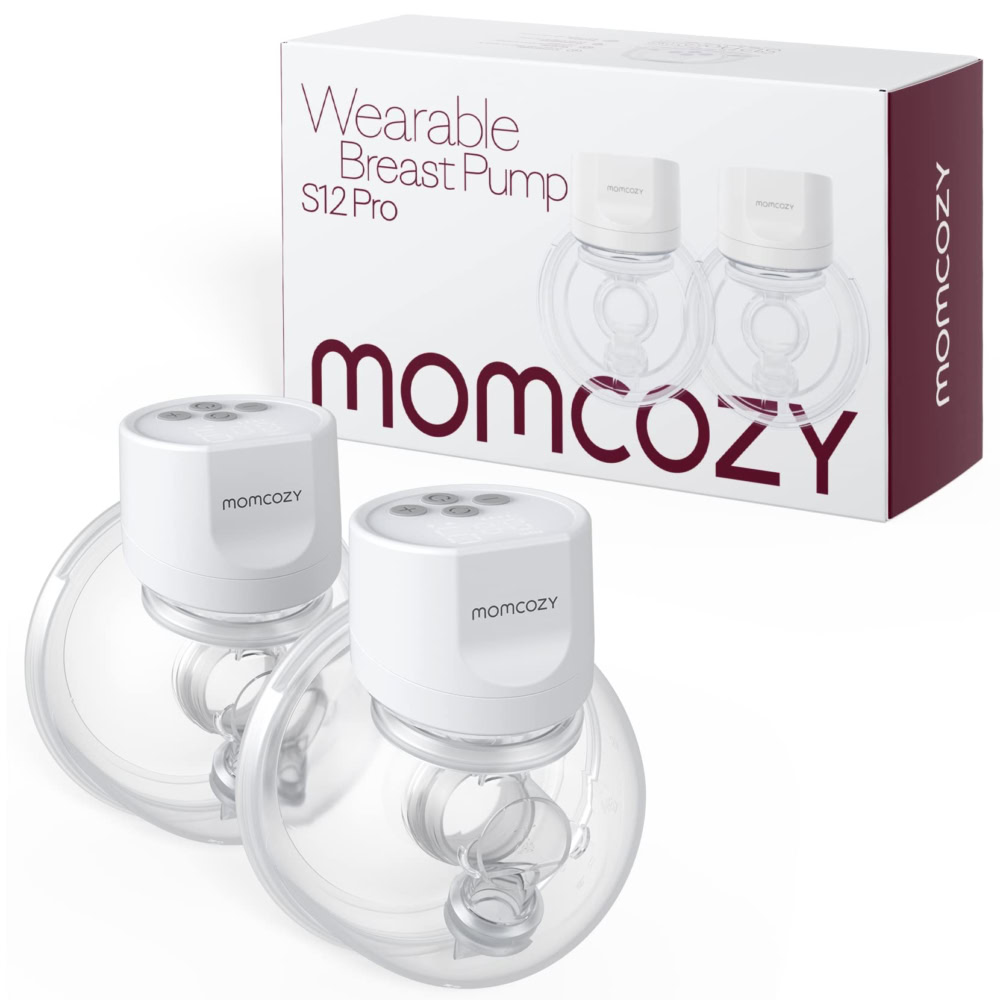 Momcozy s12 pro tire lait électrique main libre (lot de 2)